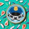 8 Ct. Police Party Dessert Plates 7-Inch Law Enforcement Birthday Party Supplies